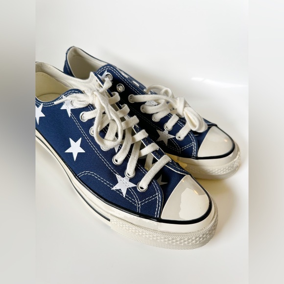 Converse Men’s Chuck 70 low Archival stars print - Picture 3 of 5